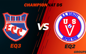 MATCH SENIOR 3 - CHAMPIONNAT D5 - ECC VS VENIZEL US2