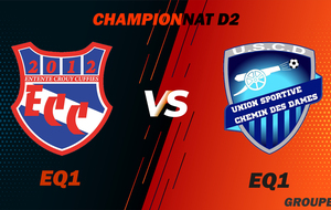 MATCH SENIOR 1 - CHAMPIONNAT D2 - ECC VS CHEMIN DES DAMES US