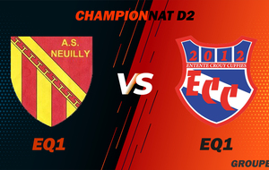 MATCH SENIOR 1 - CHAMPIONNAT D2 - NEUILLY AS VS ECC