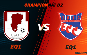 MATCH SENIOR 1 - CHAMPIONNAT D2 - USA FC VS ECC