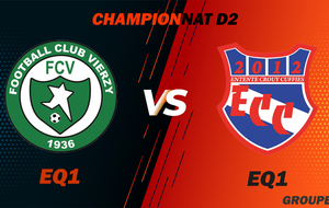 MATCH SENIOR 1 - CHAMPIONNAT D2 - VIERZY FC VS ECC
