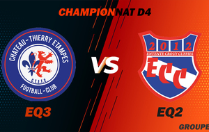 MATCH SENIOR 2 - CHAMPIONNAT D4 - CHATEAU THIERRY ETAMPES FC3 VS ECC