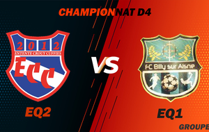MATCH SENIOR 2 - CHAMPIONNAT D4 - ECC VS BILLY SUR AISNE FC