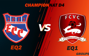 MATCH SENIOR 2 - CHAMPIONNAT D4 - ECC VS VILLERS COTTERET FC