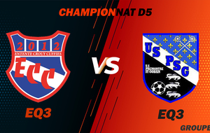 MATCH SENIOR 3 - CHAMPIONNAT D5 - ECC VS PREMONTRE US3