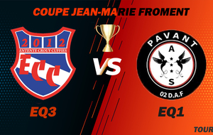 MATCH COUPE JEAN-MARIE FROMENT 2022-2023 - ECC (EQ3) vs PAVANT AS (EQ1) (25.09.22)