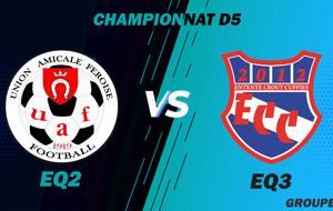 MATCH SENIOR 3 - CHAMPIONNAT D5 - EXT - FERE EN TARDENOIS UA2 VS ECC3