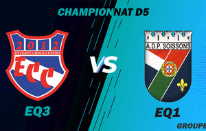 MATCH SENIOR 3 - CHAMPIONNAT D5 - DOM - ECC3 VS SOISSONS ATP1