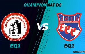 MATCH SENIOR 1 - CHAMPIONNAT D2 - EXT - AULNOIS SOUS LAON US1 VS ECC1