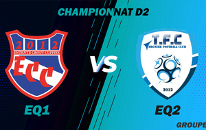 MATCH SENIOR 1 - CHAMPIONNAT D2 - DOM - ECC1 VS TERGNIER FC2