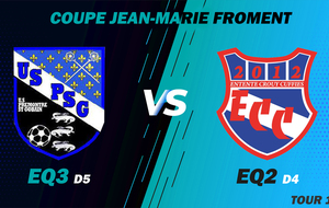 COUPE JEAN MARIE FROMENT - TOUR 1 - EXT - SENIOR 2 - USPSG3 VS ECC2