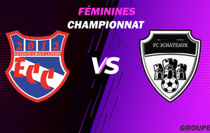 MATCH FÉMININES - CHAMPIONNAT - DOM - ECC.F VS 3CHATEAUX FC