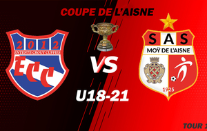 COUPE DE L'AISNE - U18 - TOUR 1 - DOM - ECC.U18 VS MOY DE L'AISNE SAS