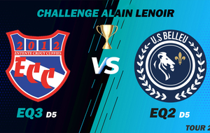 CHALLENGE ALAIN LENOIR - TOUR 2 - DOM - ECC3 (D5) VS BELLEU US2 (D5)