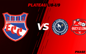 MATCH U8-U9 - PLATEAU PH2 - DOM - ECC.U8-U9 VS BELLEU US / BUCY LE LONG FC