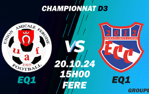 MATCH S1 - CHPT D3 - EXT - FERE EN TARDENOIS UA1 VS ECC1