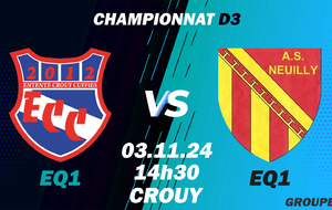 MATCH S1 - CHPT D3 - DOM - ECC1 VS NEUILLY AS1