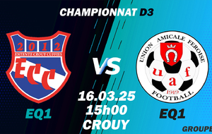 MATCH S1 - CHPT D3 - DOM - ECC1 VS FERE EN TARDENOIS UA1