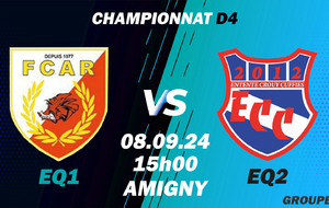 MATCH S2 - CHPT D4 - EXT - AMIGNY ROUY FC1 VS ECC2