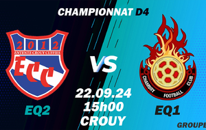 MATCH S2 - CHPT D4 - DOM - ECC2 VS CHAMBRY FC1