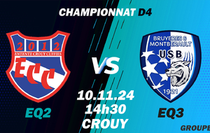 MATCH S2 - CHPT D4 - DOM - ECC2 VS BRUYERES MONTBERAULT US3