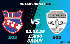 MATCH S2 - CHPT D4 - DOM - ECC2 VS CRECOIS ICS2