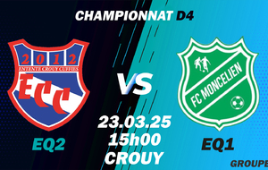 MATCH S2 - CHPT D4 - DOM - ECC2 VS MONCELIEN FC1