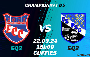 MATCH S3 - CHPT D5 - DOM - ECC3 VS PREMONTRE US3