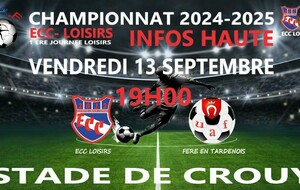 MATCH VETERANS-LOISIRS - CDM - DOM - ECC.VL VS FERE EN TARDENOIS