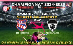 MATCH FÉMININES - BRASSAGE - DOM - ECC.F VS 3CHATEAUX FC