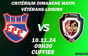 MATCH VÉTÉRANS-LOISIRS - CDM - DOM - ECC.VL VS ENT. VENIZEL ACY