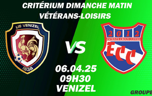 MATCH VÉTÉRANS-LOISIRS - CDM - EXT - ENT. VENIZEL ACY VS ECC.VL