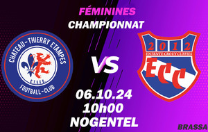 MATCH FÉMININES - BRASSAGE - EXT - CHATEAU ETAMPES VS ECC.F