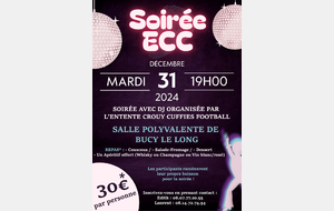 SOIRÉE ECC 31.12.24 - FIN D'ANNÉE - AVEC DJ