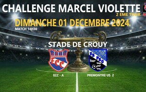 CHALLENGE MARCEL VIOLETTE - DOM - ECC1 VS PREMONTRE US2