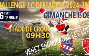 CHALLENGE JC DEMAREST - 16EME - DOM - ECC.VL VS LAON US